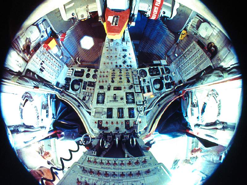 Capsule Interior, Manned Space Flights